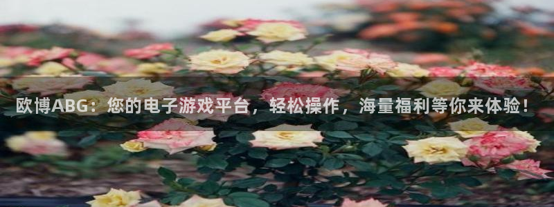 彩客网官网手机版竞彩网首页：欧博ABG：您的电子游戏平台，轻松操作，海量福利等你来体验！