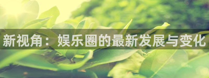 彩客网310完整比分：新视角：娱乐圈的最新发展与变化