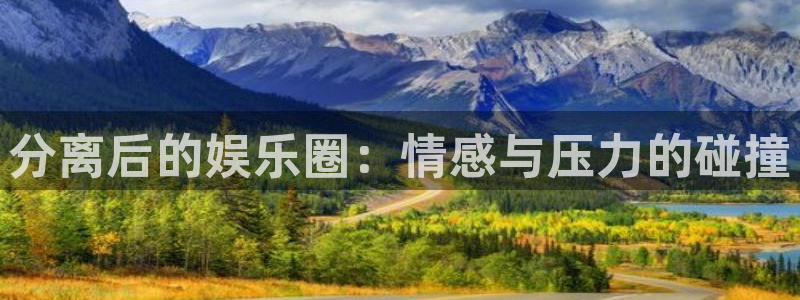 竞彩比分彩客网官网入口：分离后的娱乐圈：情感与压力的碰撞